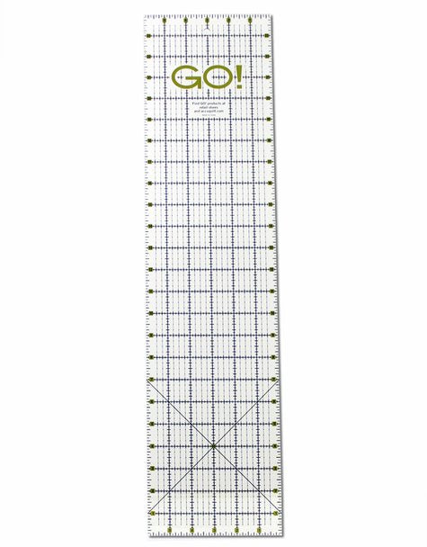 Accuquilt GO! Quilting Ruler 6" x 24"