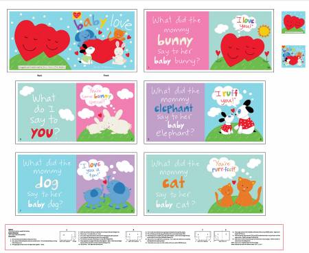 Baby Love Multi 36 Inch Book 4264
