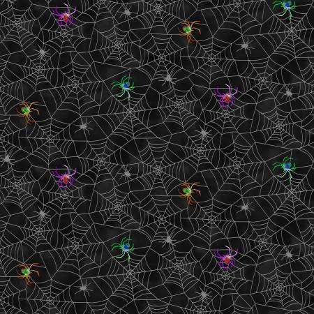 Boo Town Black Spider Webs 806317