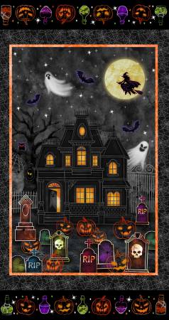 Boo Town Panel -24in Repeat 806314