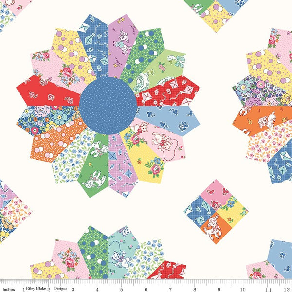 Traditional 30's Cheater Print Multi