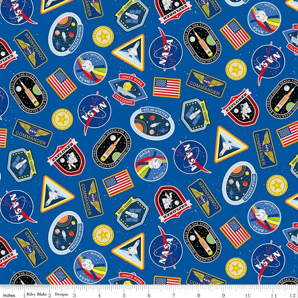 Reach for the Stars with NASA Patches Sapphire