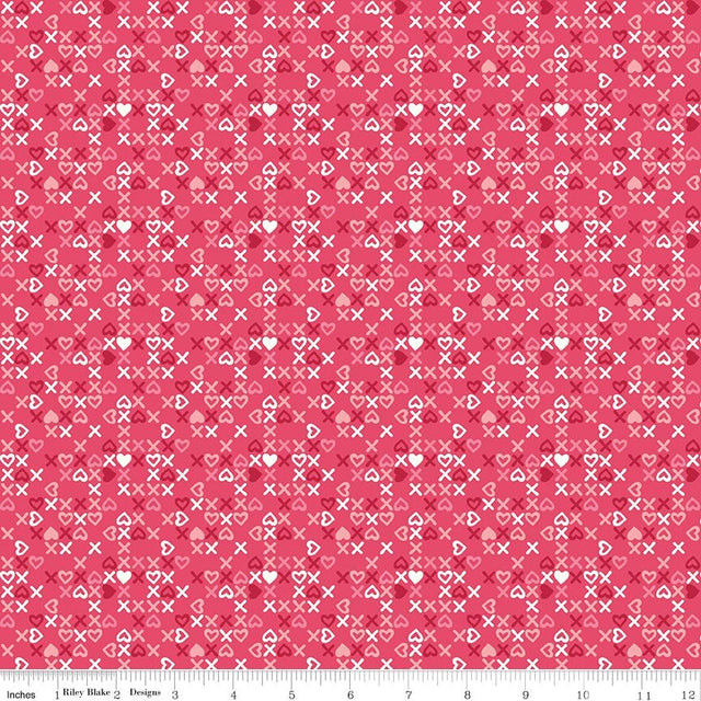 Bloom & Heart Sweet XOXO Raspberry