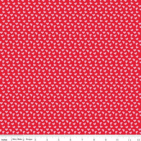 Sweet on You Hearts Red