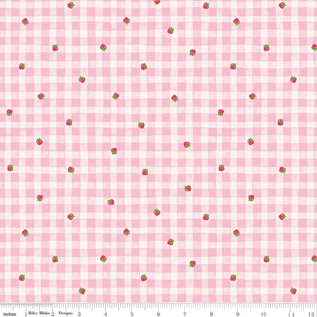 The World of Strawberry Shortcake Gingham Pink