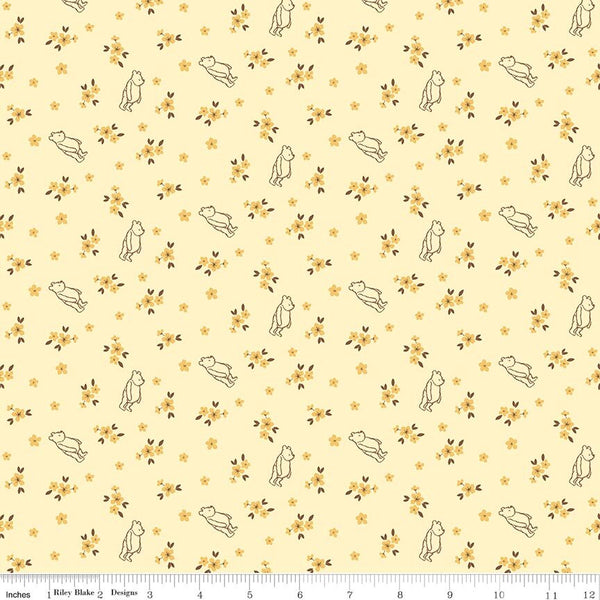 Winnie-the-Pooh Baby Ditsy Yellow