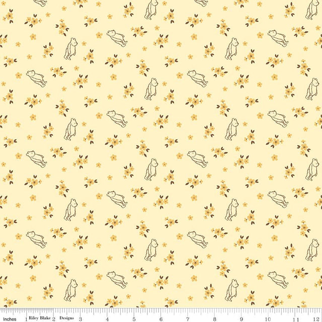 Winnie-the-Pooh Baby Ditsy Yellow