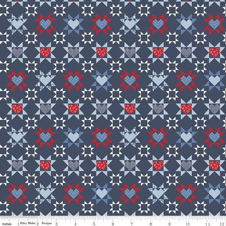 Hooray for the USA Quilt Denim