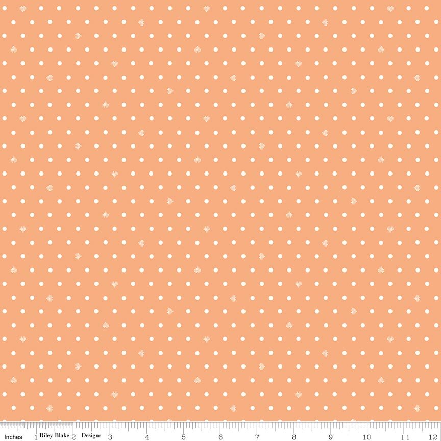 Ashmere Heart Dots Marmalade