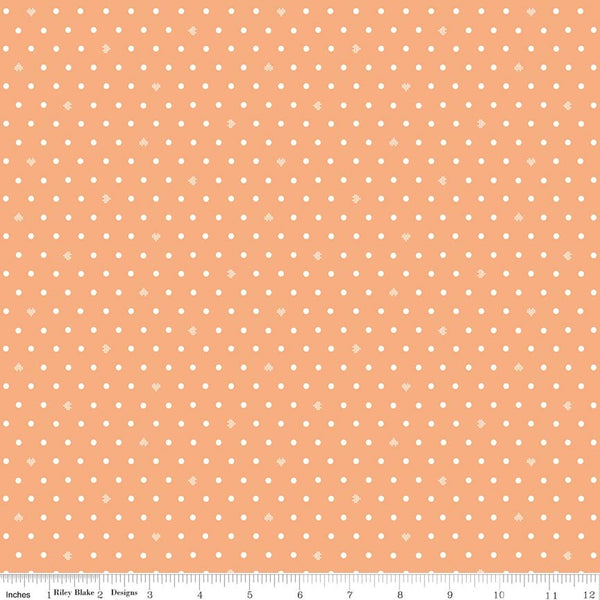 Ashmere Heart Dots Marmalade