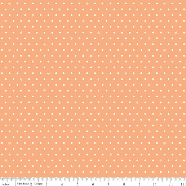Ashmere Heart Dots Marmalade