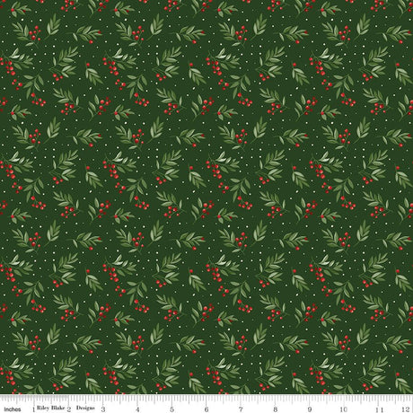 Peace on Earth Tossed Berries Forest