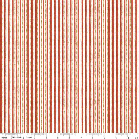 Santa's Fair Stripes Red