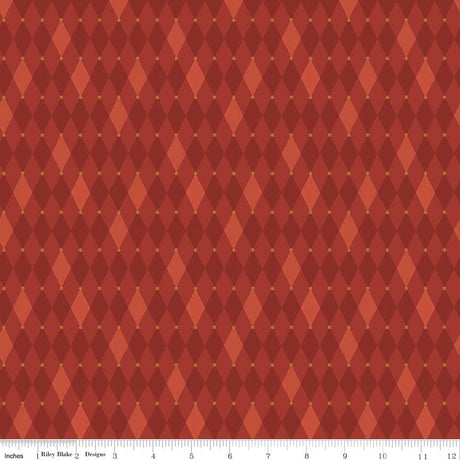 Santa's Fair Diamonds Red