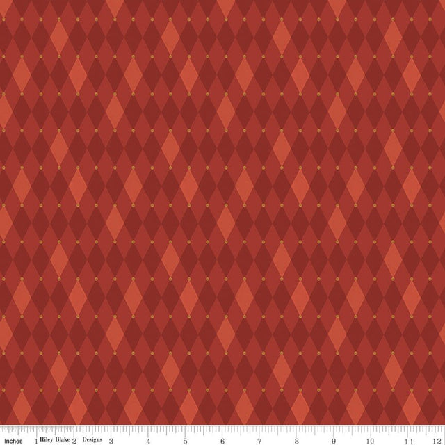 Santa's Fair Diamonds Red