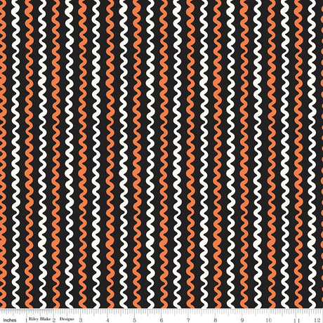 Vintage Boo Ric Rac Black