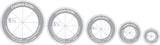 Creative Grids Quilt Ruler Circles Set of 5