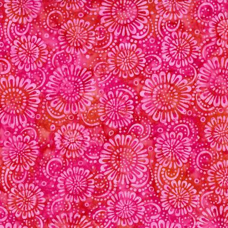 Candy Crush Pink/Orange Daisies All Over 5B119