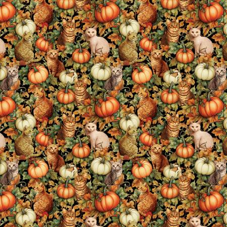 Cats and Pumpkins Multi 806131