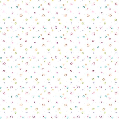 Chasing Rainbows Garden Sprinkles White 6578