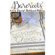 Cheers Dishtowel Embroidery Pattern