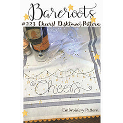 Cheers Dishtowel Embroidery Pattern