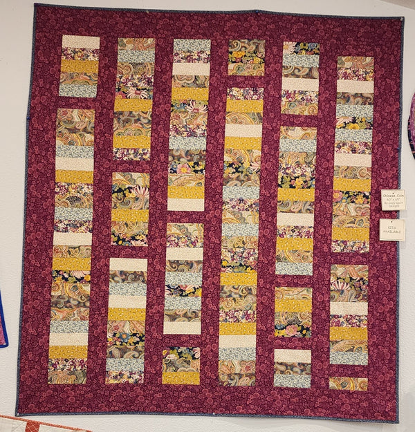 Chinese Coin Chelsea Garden Quilt Kit