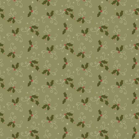 Christmas Greetings Holly Spruce 806141