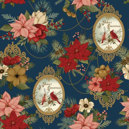 Christmas Greetings Main Navy 805057