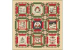 Christmas mini Charm Pillow Holiday Cheer Kit