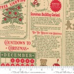 Christmas mini Charm Pillow Holiday Cheer Kit