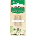 Clover Applique Needle #10 12/box