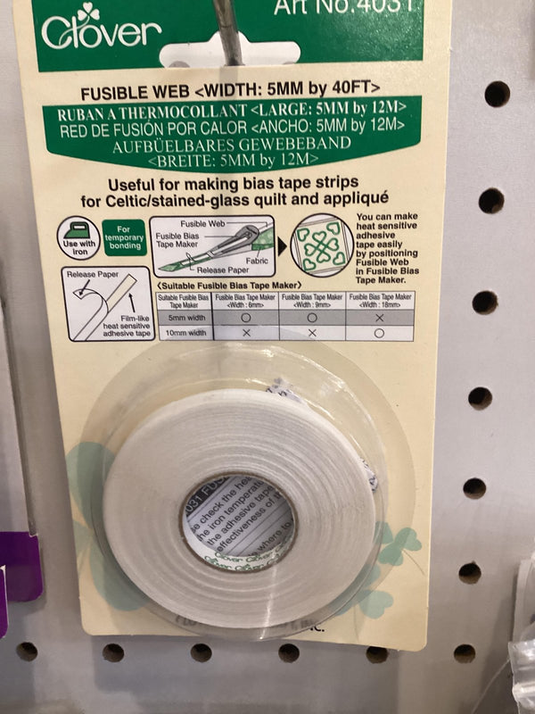 Clover Fusible Web 1/4"