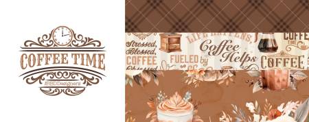 Coffee Time 5in Squares 42pcs