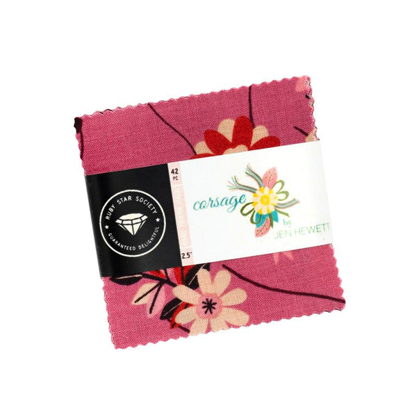 Corsage Mini Charm RS6057MC Ruby Star Precut#1
