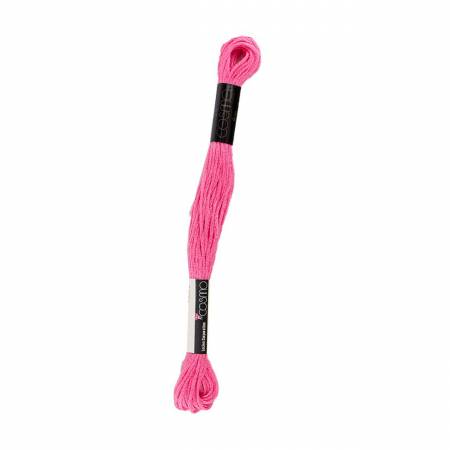 Cosmo Cotton Embroidery Floss 114 Peach Blossom