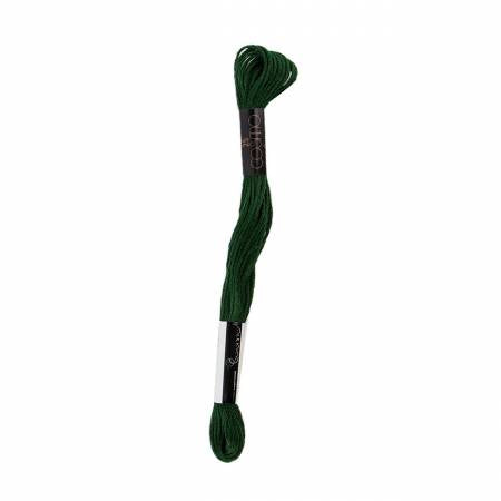 Cosmo Cotton Embroidery Floss 121 Dark Artichoke Green