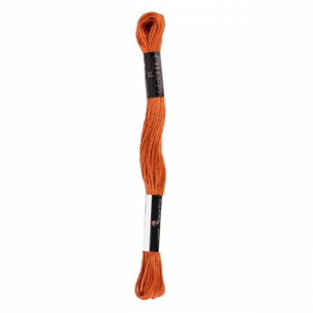Cosmo Cotton Embroidery Floss 129 Yellowish Brown