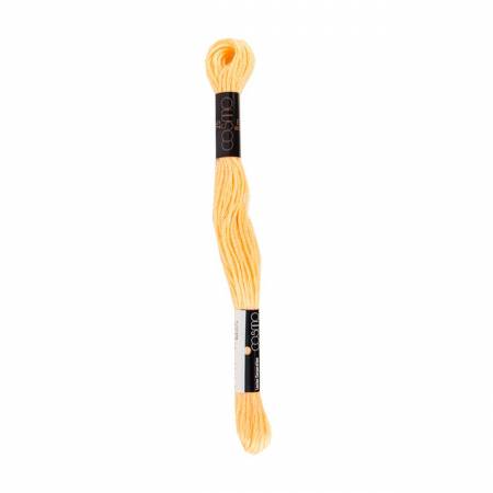 Cosmo Cotton Embroidery Floss 143 Buff Yellow