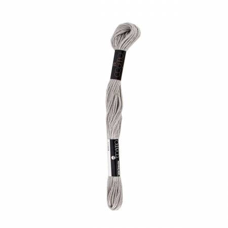 Cosmo Cotton Embroidery Floss 152A Ghost Gray