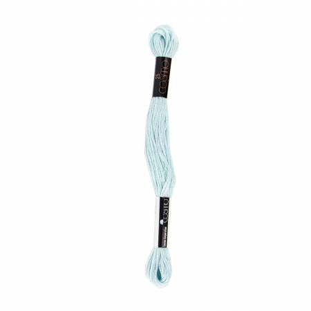 Cosmo Cotton Embroidery Floss 162A Pale Greenish Blue