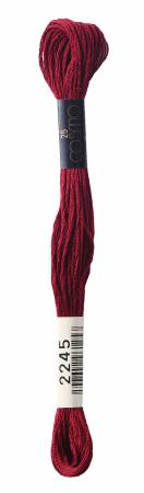Cosmo Cotton Embroidery Floss 2245 Red