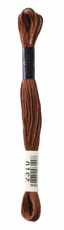 Cosmo Cotton Embroidery Floss 2310 Brown