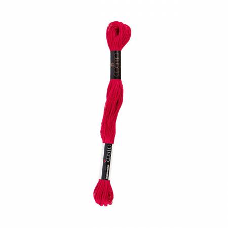 Cosmo Cotton Embroidery Floss 241A Orient Red