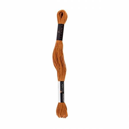 Cosmo Cotton Embroidery Floss 308 Golden Brown
