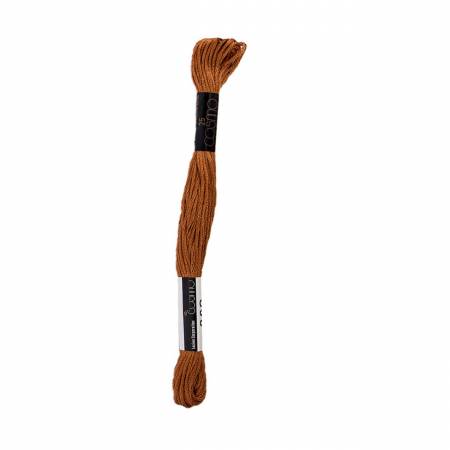 Cosmo Cotton Embroidery Floss 309 Bronze Brown