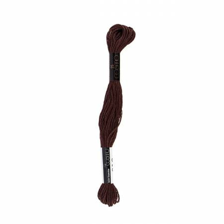 Cosmo Cotton Embroidery Floss 312 Grayish Night