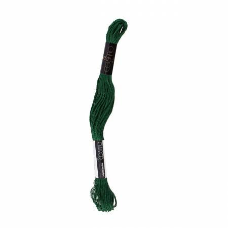 Cosmo Cotton Embroidery Floss 320 Dark Garden Green