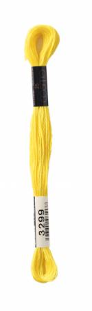 Cosmo Cotton Embroidery Floss 3299 Yellow