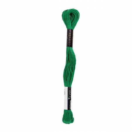 Cosmo Cotton Embroidery Floss 337 Medium Jolly Green